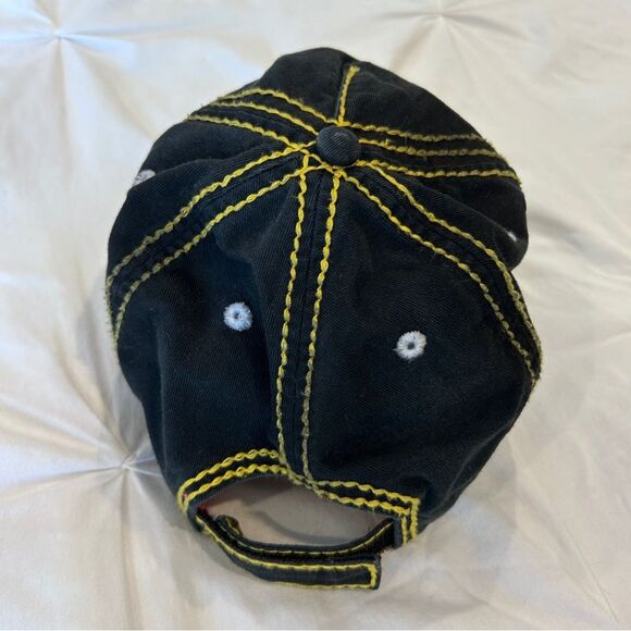 DC Comics Women's Baseball Cap Hat Rhinestones Outlined Batman Logo For Ages 14+ - Picture 4 of 9